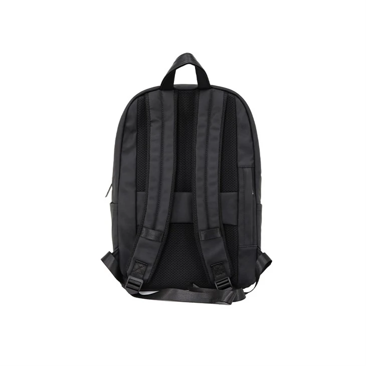 Leather Laptop Backpack Breathable Backrest